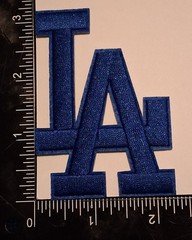 LOS ANGELES DODGERS IRON ON PATCH