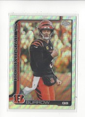 2025 Topps Chrome Refractor #61 Joe Burrow Bengals