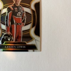 2026 Panini Select – Grandstand Landen Lewis #1 White Prizm /99