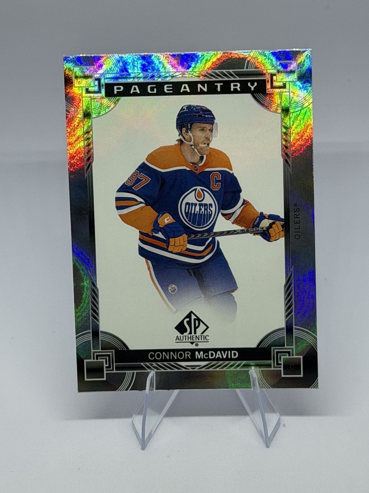2024-25 Sp Authentic – Pageantry Connor McDavid, Connor McDavid #P-1