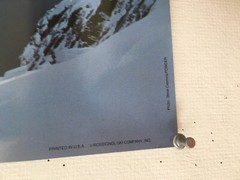 Vintage Original ROSSIGNOL Trevor Petersen Goes To Greenland Ski Poster