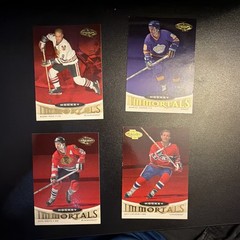 Lot of 16 2000-01 Upper Deck Hockey Immortals Cards