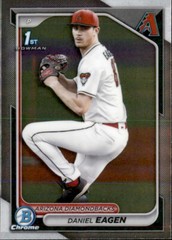 DANIEL EAGEN 1ST – ARIZONA DIAMONDBACKS 2024 BOWMAN DRAFT CHROME #BDC-53
