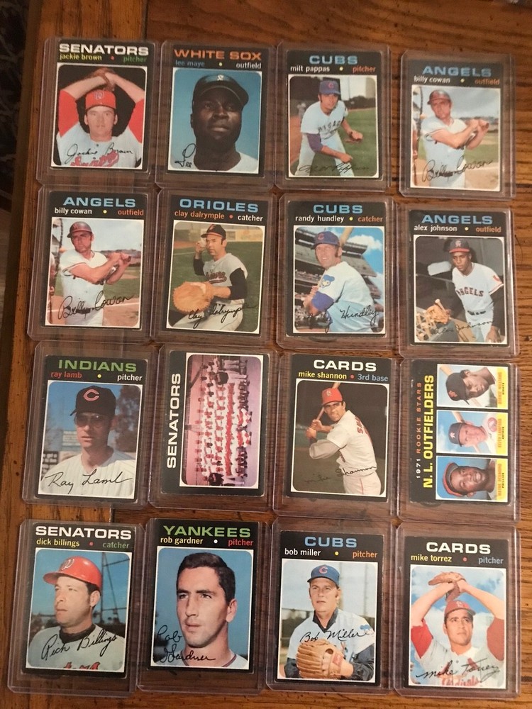 Milt Pappas 1971 Topps (Sale Is For Card In Title) (14,873
