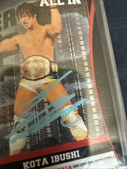 Signed KOTA IBUSHI 2018 Highspots Coa All In #13 ROH AEW NJPW Golden Lovers