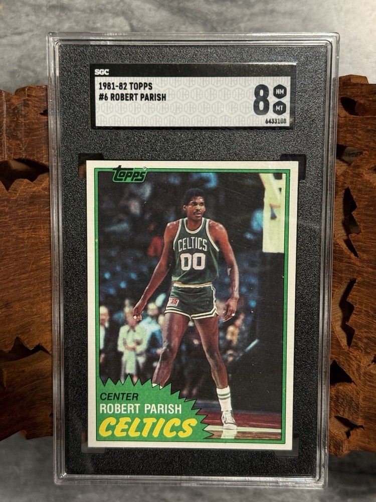 1981-82 Topps – Robert Parish #6 PSA Graded 8
