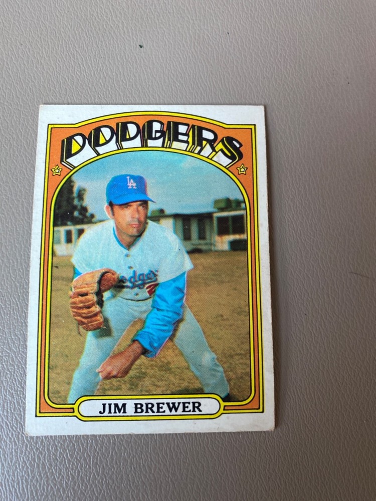 1972 Topps – #151 Jim Brewer EX