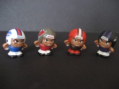 NFL Series 4 TEENY MATES 1&Prime; Collectible Toy Figures (Your Choice) Football