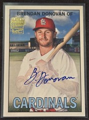 2025 Topps Archives Brendan Donovan Fan Favorite On Card Auto MARINERS