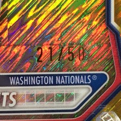 2026 Bowman Chrome Eli Willits BCP-95 Gold Shimmer Refractor 21/50 Nationals SS