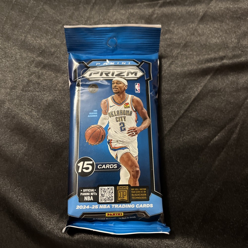 2024-25 Panini Prizm NBA Basketball Fat Pack (15) Cards NEW Factory Sealed SGA?