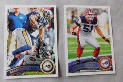 2011 Topps Football #201-440 Football Card Pick one