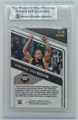Stone Cold Steve Austin Signed 2023 Donruss Elite WWE Status #105 BAS COA #d /80