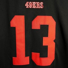 Brock/#13/Purdy/49ers/Stitched/Jersey/Black/S/M/L/XL/2XL/3XL/4XL