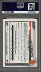 BB – 2021 – BOWMAN CHROME – SAPPHIRE – GREEN – #BDC131 – MARCO LUCIANO – PSA 10