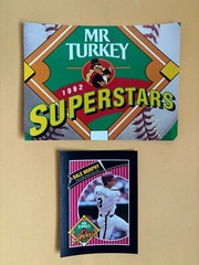 U Pick 1992 Mr. Turkey – Regular and Oversized promo – tough oddball food issue