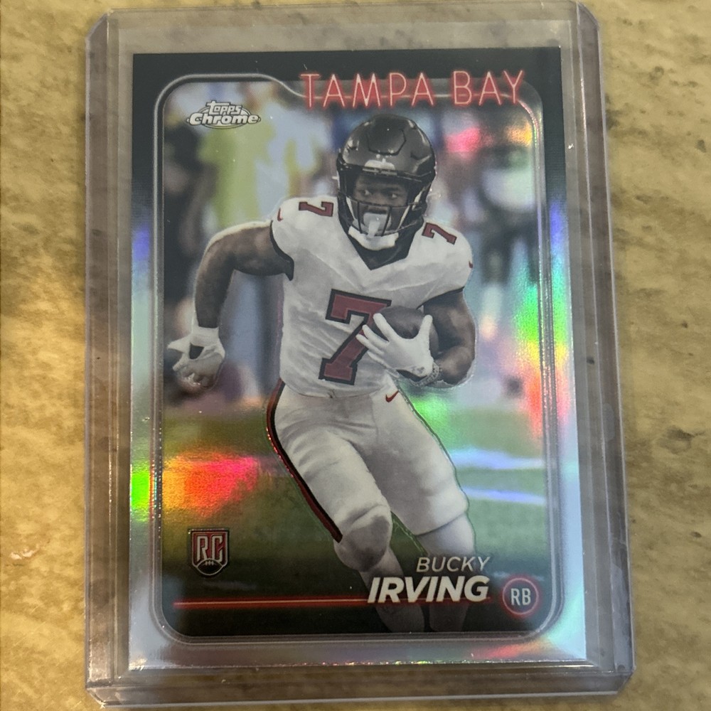 2024 Topps Chrome Bucky Irving Refractor SP RC #226 Buccaneers