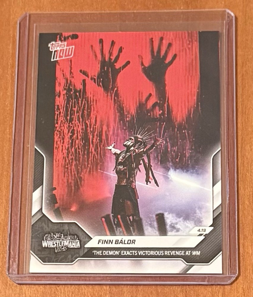 2026 TOPPS NOW WWE #48-SP FINN BALOR – IMAGE VARIATION SHORT PRINT