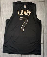 Toronto Raptors « City Edition » Swingman jersey #7 Kyle Lowry Men’s Medium (44)