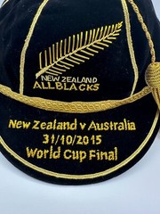 New Zealand All Blacks Commemorative Cap, World Cup Final 2011 & 2015 Set – £109