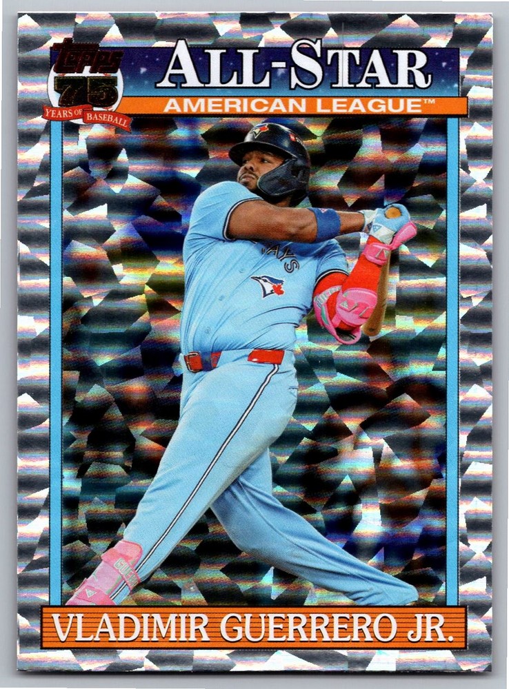 2026 Topps Series 2 Vladimir Guerrero Jr Crackle 91AS-37 Blue Jays