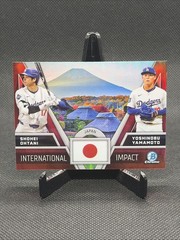 2024 Bowman Chrome International Impact Shohei Ohtani, Yoshinobu Yamamoto