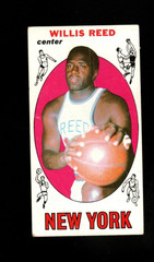 1131* 1969-70 Topps # 60 Willis Reed RC