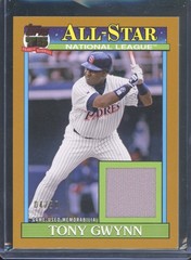 2026 Topps Series 2 TONY GWYNN #91ASR-TG 1991 All-Star Gold Relic /50 Padres