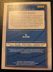 2021 Panini Diamond Kings Baseball Trevor Bauer #170 Los Angeles Dodgers