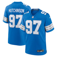 NWT Men&rsquo;s #97 Aidan Hutchinson Black 2nd Alternate Game Stitched Jersey