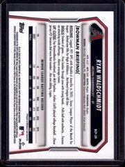 RYAN WALDSCHMIDT 2026 Bowman Chrome #BCP-39 Blue Geometric Refractor #086/150
