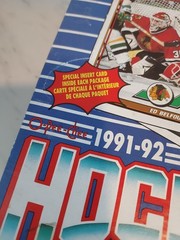 1991-92 O-Pee-Chee TOPPS Hockey Unopened 36 Pack Box Hockey Cards Factory Sealed