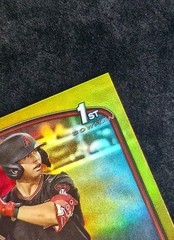2023 Bowman Draft TOMMY TROY Chrome 1st YELLOW /75 REFRACTOR RC Diamondbacks🔥
