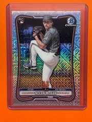 Nolan McLean 2026 Bowman Chrome Mojo Refractor RC #85 New York Mets