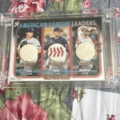 2024 Ball Star Fusion AL Leaders Game Used Balls #324 Relic