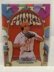 2026 Leaf Vivid Jacob Lombard Funky Prismatic 1/1 Pre-Production Proof Miami