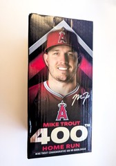 Mike Trout 400 Home Runs Bobblehead 2026 LA Angels SGA w/Box MLB Los Angeles