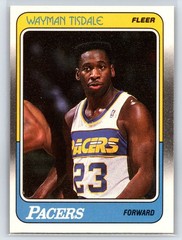 #60 Wayman Tisdale, Indiana Pacers 1988-89 Fleer Base