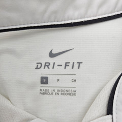 BYU Nike Dri-Fit Polo Shirt Men&rsquo;s Size Small White & Navy Blue 866431 Cougars