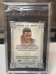2021 LEAF ART OF SPORTS Ousmane Dembele SSP BLUE Autograph 1/3 SGC 10 GEM