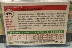 2025 Topps Chrome Platinum Anniversary Drew Thorpe- Gold Refractor /50 (RC)