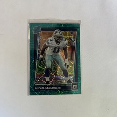 2021 Panini Donruss Optic – Rated Rookie Micah Parsons #245 Green Velocity Prizm