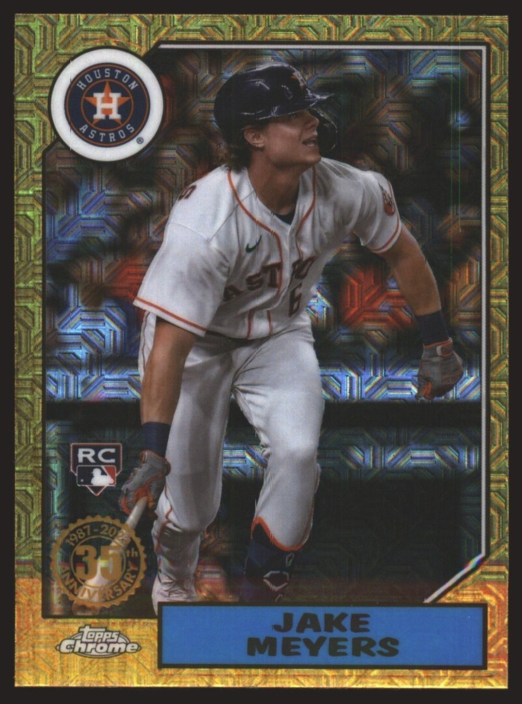 2022 Topps 35th Anniversary Chrome #T87C2-55 Jake Meyers