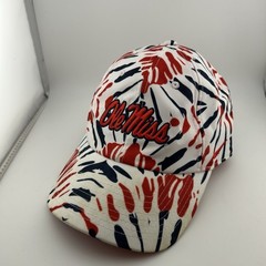 Nike Ole Miss Rebels Heritage86 Hat Red White Navy Adjustable NCAA Cap