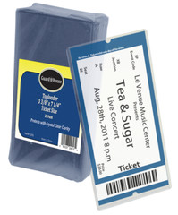 (5) BCW Guardhouse 3×7 Ticket Size Toploaders / Topload Stub Holders 3&Prime;x7&Prime;