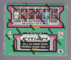 2023-24 Panini Prizm EPL Premier League Soccer Factory Sealed Retail Box 24 Pack