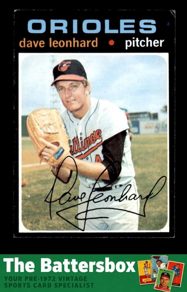 1971 Topps #716 Dave Leonhard VG/VGEX X3784271