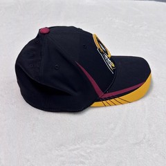 Reebok NFL Washington Redskins Hat Cap Sz L/XL Black Football Vintage Y2K Fitted