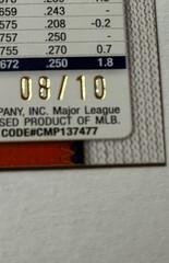 2026 Topps Series 2 Andruw Monasterio ASG Black Foil SSP 08/10 Red Sox