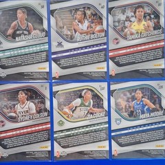 Panini 2023 Prizm WNBA 6-Card Lot Natasha Cloud Bolton Catchings Colson